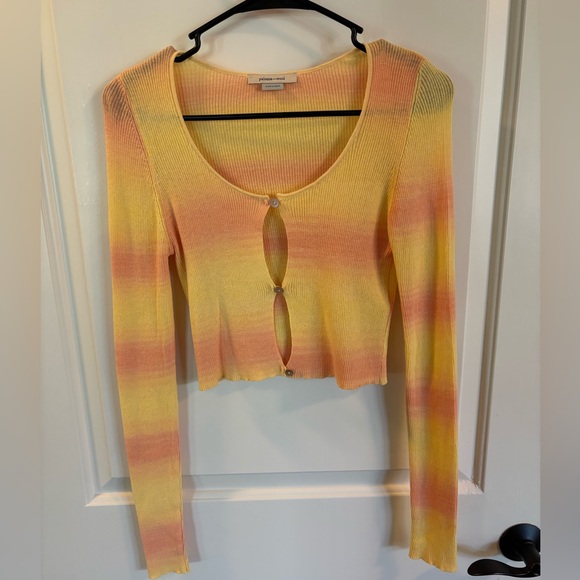Paloma Wool Long Sleeve Crop Top - Picture 1 of 5